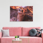 Happy Tau Leinwanddruck (Insitu (Wohnzimmer))