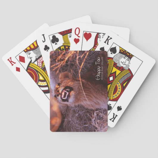 Happy Tau (Lion) Cub Spielkarten (Rückseite)