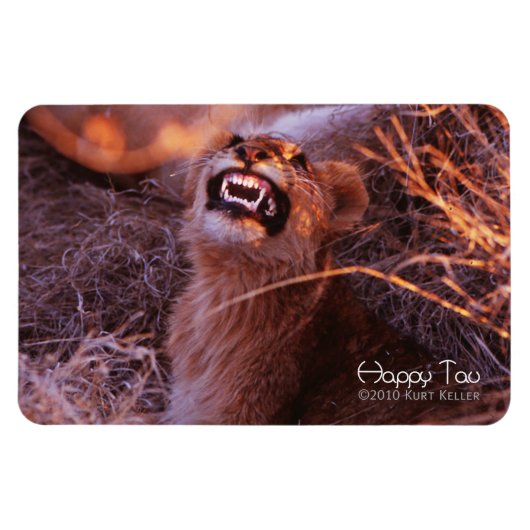 Happy Tau Magnet (Horizontal)