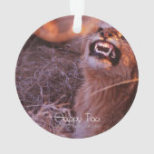 Happy Tau Ornament (Rückseite)