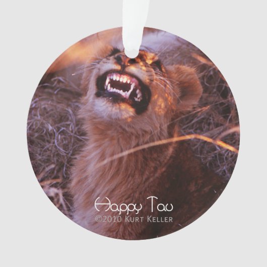 Happy Tau Ornament (Vorderseite)