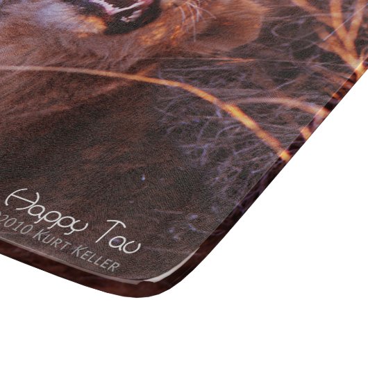 Happy Tau Schneidebrett (Ecke)