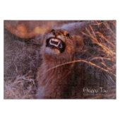 Happy Tau Schneidebrett (Vorderseite)