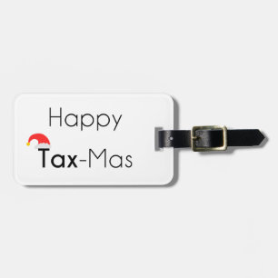 Happy TaxMas Gepäckanhänger
