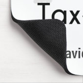 Happy TaxMas Mousepad (Ecke)