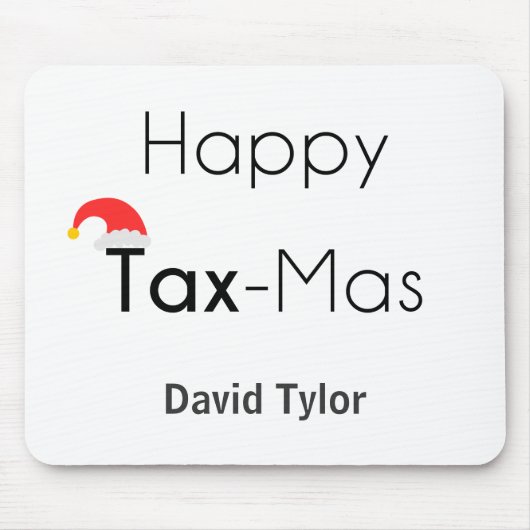 Happy TaxMas Mousepad (Vorne)