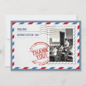 Happy Teacher Appreciation Day Custom Flat Card Einladung (Vorderseite)