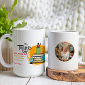 Happy Teacher Day Custom Foto Kaffeetasse