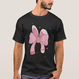 Happy Teacher Niedlich Coquette Bow Osterhase T-Shirt