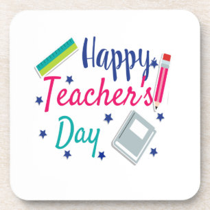 Happy Teacher’s Day Getränkeuntersetzer