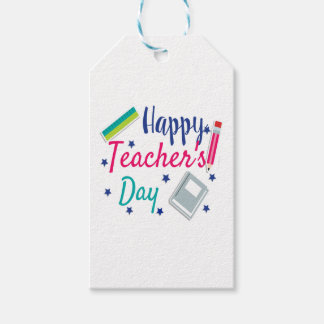 Happy teacher's day  classic round  geschenkanhänger