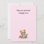 Happy Teachers Day Einladung (Rückseite)