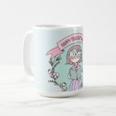Happy Teachers Day Kaffeetasse (Vorderseite Links)