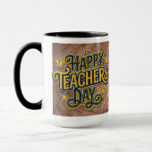 Happy Teacher's Day Tasse - Wertungsgeschenk für (Links)