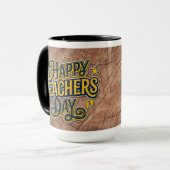 Happy Teacher's Day Tasse - Wertungsgeschenk für (Vorderseite Links)