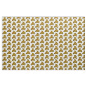 Happy Teddy Bear Fabric Stoff (Fat Quarter (45,7 x 55,9 cm))