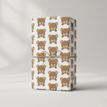 Happy Teddy Bear Gift Wrap - Sofort lächeln