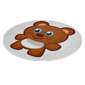 HAPPY TEDDY BEAR SCHNEIDEBRETT (Ecke)