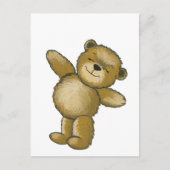Happy Teddy Postkarte (Vorderseite)