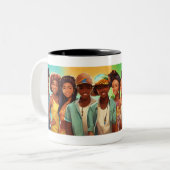 Happy Teens: Freude am Design von Tasse (Vorderseite Links)