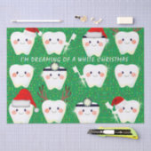 Happy Teeth Christmas  Seidenpapier (Handwerk)