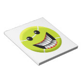 HAPPY TENNIS BALL NOTIZBLOCK (angewinkelt)