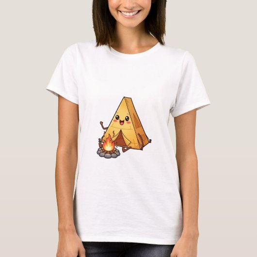 Happy Tent's Campfire Roast T-Shirt (Vorderseite)