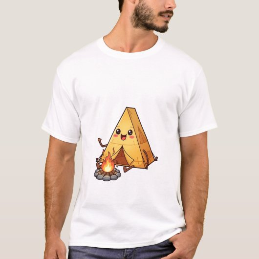 Happy Tent's Campfire Roast T-Shirt (Vorderseite)