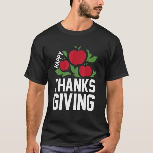 Happy Thanks Giving T-Shirt (Vorderseite)