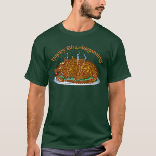 Happy Thanksgaming Dark T - Shirt