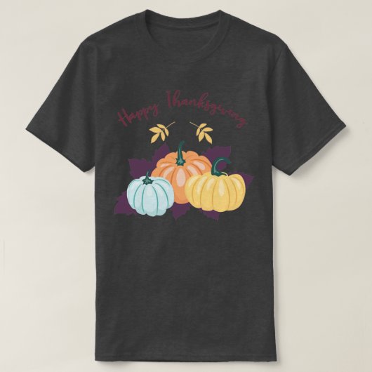 Happy Thanksgiving1 T-Shirt (Design vorne)