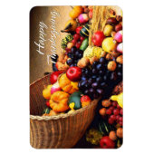 Happy Thanksgiving 12 Premium Flexi Magnet (Vertikal)