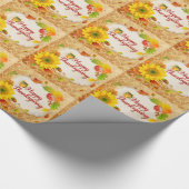 Happy Thanksgiving 13 Wrapping Paper Optionen Geschenkpapier (Ecke)
