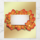 Happy Thanksgiving 2018 kundenspezifische Weinflas Weinetikett (Einzelnes Label)