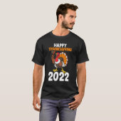 Happy Thanksgiving 2022 Herbst Herbst Y'all Türkei T-Shirt (Vorne ganz)