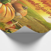 Happy Thanksgiving 2 Wrapping Paper Geschenkpapier (Ecke)