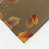 Happy Thanksgiving 3 Fleece Blanket (Ecke)