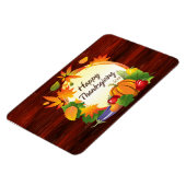 Happy Thanksgiving 5A Premium Magnet (Linke Seite)