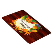 Happy Thanksgiving 5A Premium Magnet (Rechte Seite)