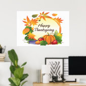 Happy Thanksgiving 5B Poster (Heimbüro)