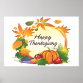 Happy Thanksgiving 5B Poster (Vorne)