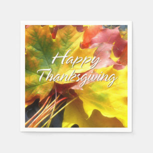 Happy Thanksgiving 7 Optionen Serviette