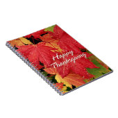Happy Thanksgiving 8 Notebook Notizblock (Rechte Seite)
