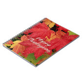 Happy Thanksgiving 8 Notebook Notizblock (Linke Seite)