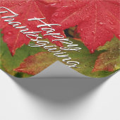 Happy Thanksgiving 8 Wrapping Paper Geschenkpapier (Ecke)