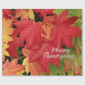 Happy Thanksgiving 8 Wrapping Paper Geschenkpapier (Flach)