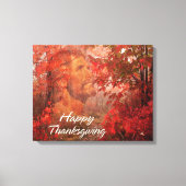 Happy Thanksgiving 9 Wrapped Canvas Leinwanddruck (Vorderseite)