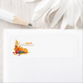 Happy Thanksgiving Address Labels (Insitu)