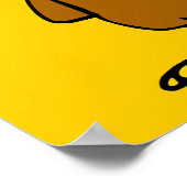 Happy Thanksgiving Albern Türkei Poster (Ecke)