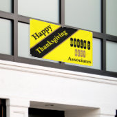 Happy Thanksgiving Associates Banner (Äußeres Gebäude)